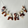 Personalised Name Bunting/Garland | Hogwarts Hues