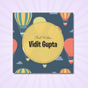 Personalised Gift Tags | Hot Air Balloon