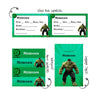 Personalised Back To School Combo | Hulk