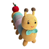 Crochet Toy - Colourful Caterpillar