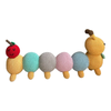 Crochet Toy - Colourful Caterpillar