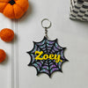 Personalized Halloween Keychain – Enchanted Web