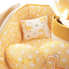Baby Giraffe Personalised Quilted Pillow