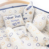 Doodle Circles Personalised Throw Cushion