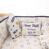 Doodle Circles Personalised Birth Stats Pillow