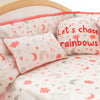 Magical Rainbows Personalised Quilted Pillow