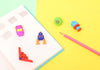 iLearnngrow Space Theme Eraser Set – Stationery for Kids (Space Eraser Set) - iLearnngrow Learning Solutions Pvt Ltd