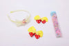 iLearnngrow Bow Hair Accessories Set (Yellow) - iLearnngrow Learning Solutions Pvt Ltd