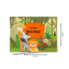 Personalised Gift Notecards | Jungle Animals