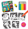 Jungle - Velvet Art Set With 10 Free Sketch Pens