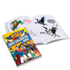 Justice League Copy Colouring and Activity Books Pack (A Pack of 4 Books)