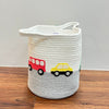 Jute Cotton Storage Basket | Vintage Vroom