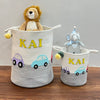 Jute Cotton Storage Basket | Vintage Vroom