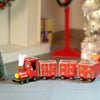 24 Days Red Bogie Train Shaped Wooden Advent Calendar