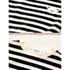 Black Mad Ted Dungaree With Stripes T-Shirt