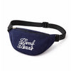 Sporty Navy Tracksuit Set With Matching Sling Bag