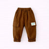 3 Pcs Set | Beige Teddy Knitted Vest, Checkered Shirt & Pants