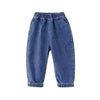 3 Pcs Set | Side Buttoned Denim Vest With Shirt & Matching Denim Pants