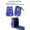 Blue 2D Pop Space Planets School Backpack