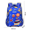 Blue 2D Pop Space Planets School Backpack