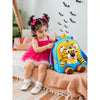 Blue & Yellow Tiger Tiny Toddlers Backpack with Removable Soft Toy for nursery and Playgroup