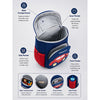 Navy & Red Car Soft Neoprene Backpack for Toddlers & Kids, 3yrs to 5yrs
