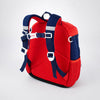 Navy & Red Car Soft Neoprene Backpack for Toddlers & Kids, 3yrs to 5yrs