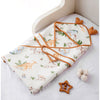 Brown Dino Island Wrapper & Blanket With Hood