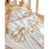 Brown Dino Island Wrapper & Blanket With Hood