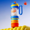 Blue Orange 4 in 1 Water Bottle , infuser & mini snack box | 1000ml
