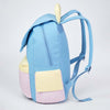 Blue Gingham Girl Star Backpack with Keychain for Kids & Teens