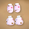 13 Pcs Pink Monkey Soft Satin Pouch Newborn Gift Box