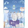22Pcs Blue Penguin Newborn Gift Box