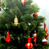 22Pcs Red & Green Big Long Nutcracker Assorted Christmas Tree Balls