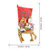 Knot Legs Santa & Snowman Christmas Stockings | 2 Pcs