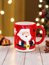 3D Happy Santa Ceramic Hot Chocolate and Coffee Christmas Mug