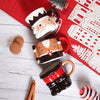 Nutcracker Themed 3Pcs Hot Chocolate & Coffee Christmas Mugs Set