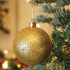 42 Pcs Gold Shiny Mix Themed Christmas Balls Tree Hanging