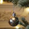 46 Pcs Silver Shiny Mix Themed Christmas Balls Tree Hanging