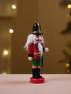 Royal Guard Multicolour Set of 4 Wooden Nutcrackers, Christmas Tree Ornaments, 5.1 inches ht