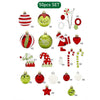 50Pcs Naughty Elf Christmas Tree Ornaments