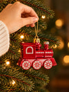 60 pcs Red Express Christmas Tree Ornaments, Xmas Tree Decoration Balls Set