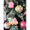 80Pcs Pastel Sprinkle Candies Tree Ornaments