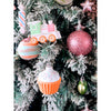 80Pcs Pastel Sprinkle Candies Tree Ornaments