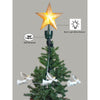 Three Angels Rotating Christmas Tree Animated Topper