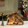 Animals With Holy Family Christmas Crib Nativity Set
