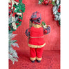 Premium Plaided Tall Self Standing Santa With Sticks | 20 Inches