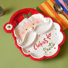 Cookies For Santa Christmas Serving Ceramic Plate
