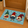 Gnome Christmas Theme Big Size Anti Skid Welcome Mat | 28.3 Inches X 17Inches