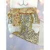 Golden Deer Christmas Stocking | 16 Inches